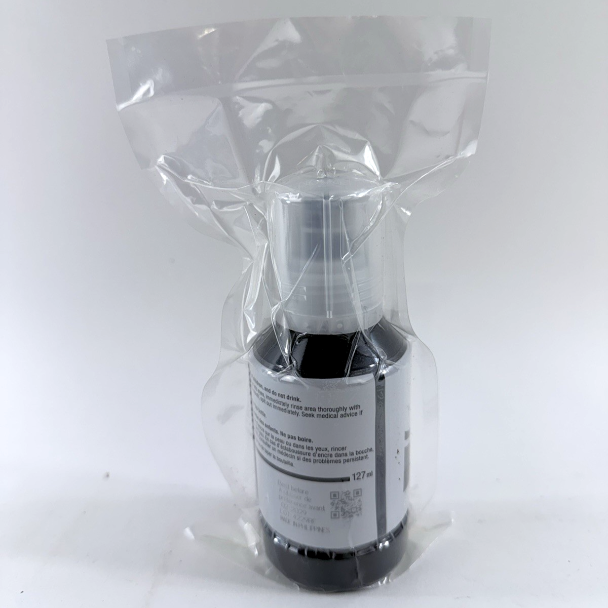Epson 502 Black Pigment Ink Bottle 127ml EcoTank T502 Refill - New, Sealed
