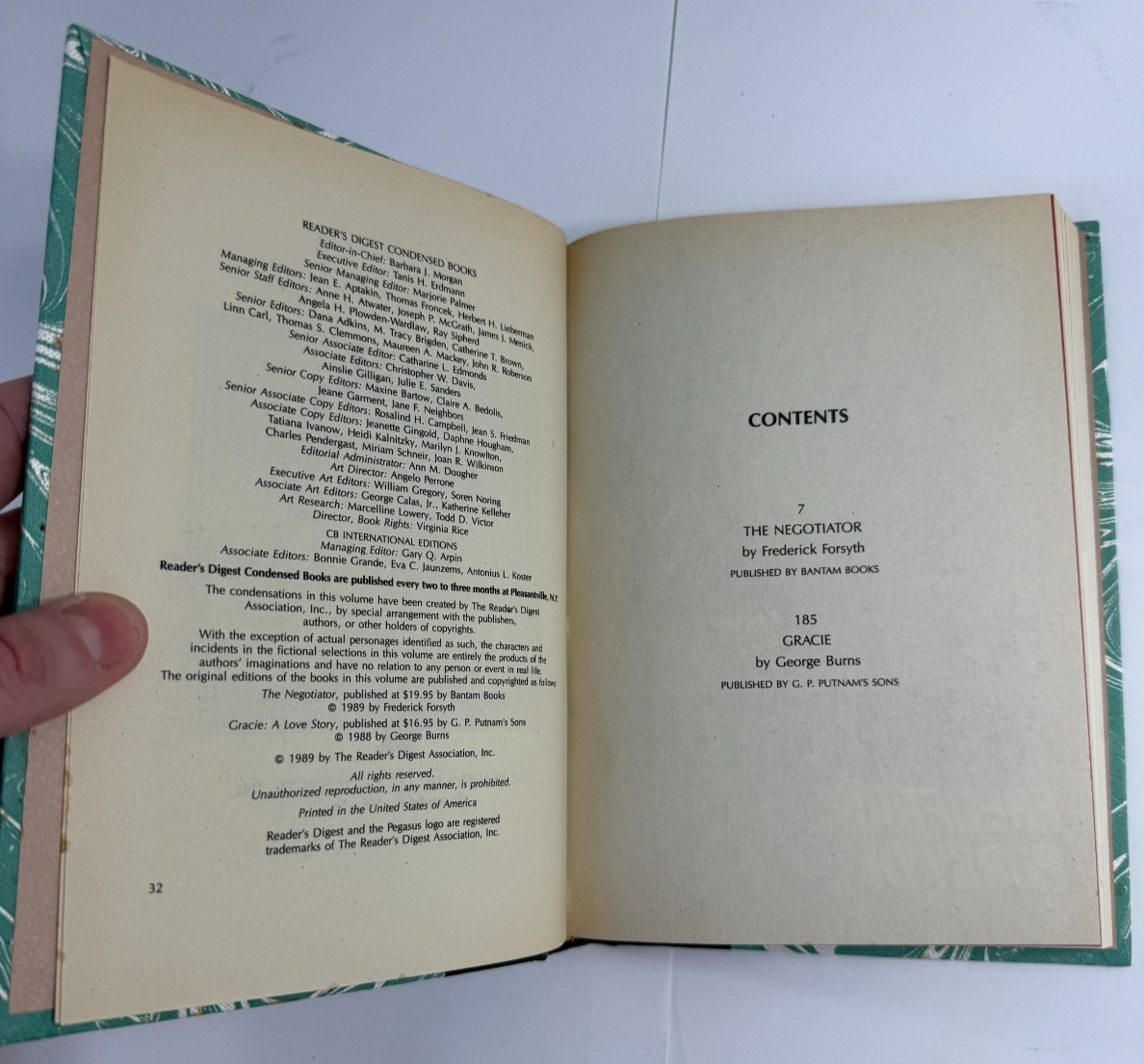 Best Sellers From Readers Digest Condensed Books 1970's-90's  - Bundle of 6