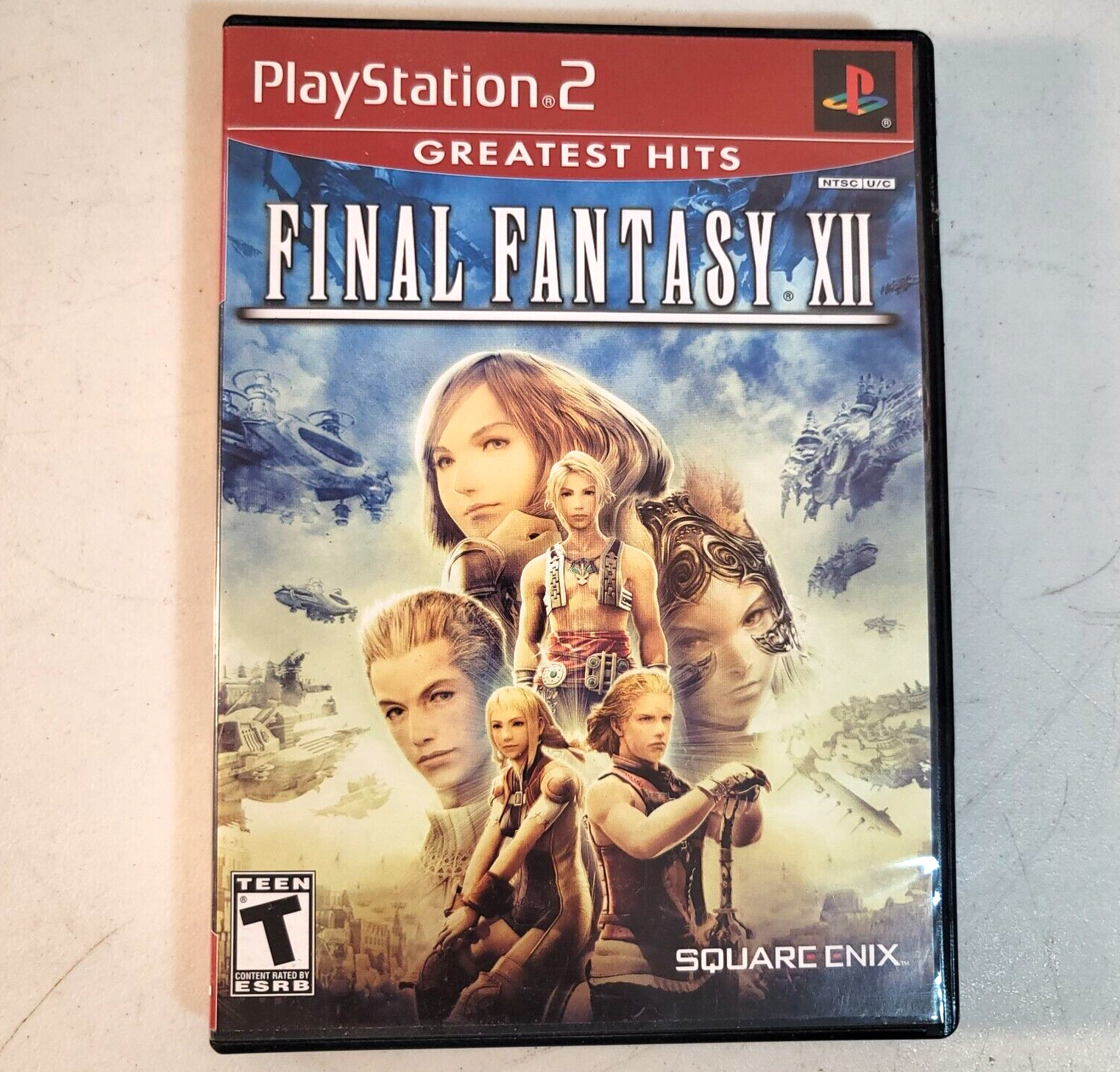 Final Fantasy XII (Sony PlayStation 2, 2006) Game Case Manual - Tested