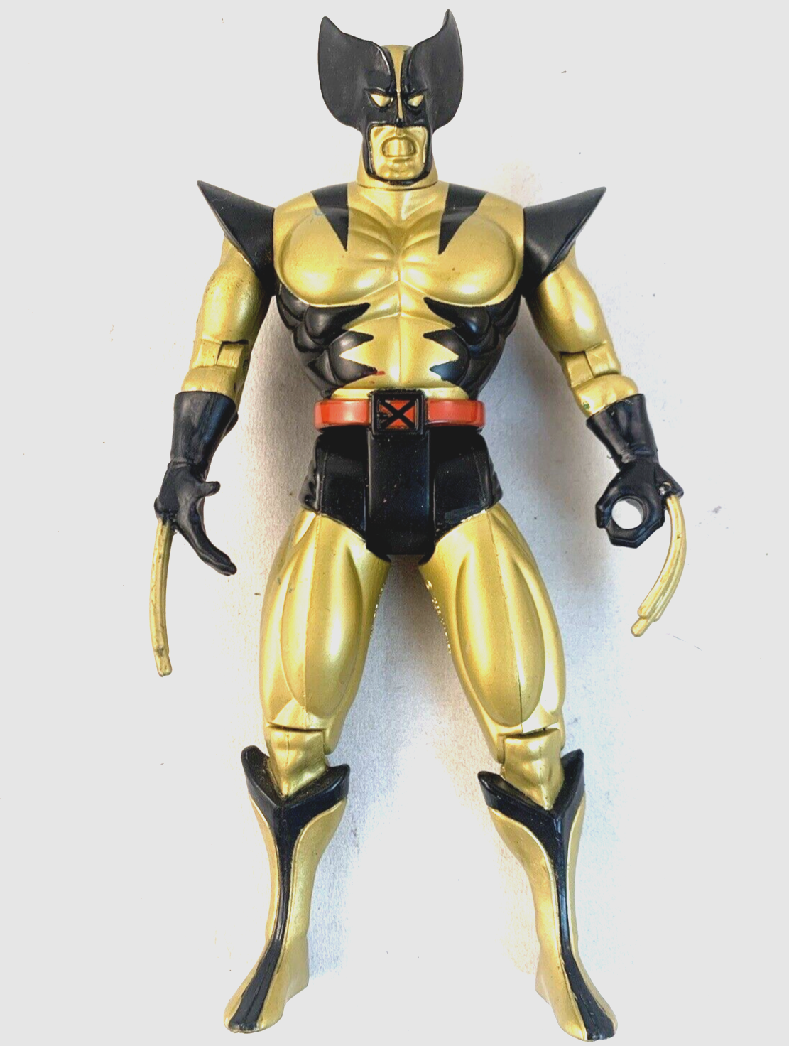 ToyBiz 1994 Marvel X-Men Wolverine Metallic Mutants Deluxe 10” Action Figure