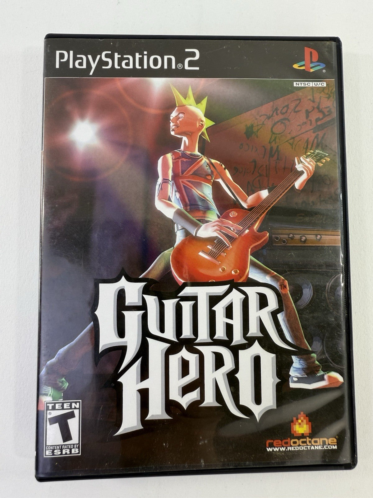Guitar Hero (Sony PlayStation 2, 2006) Game Case Manual - Tested and Working