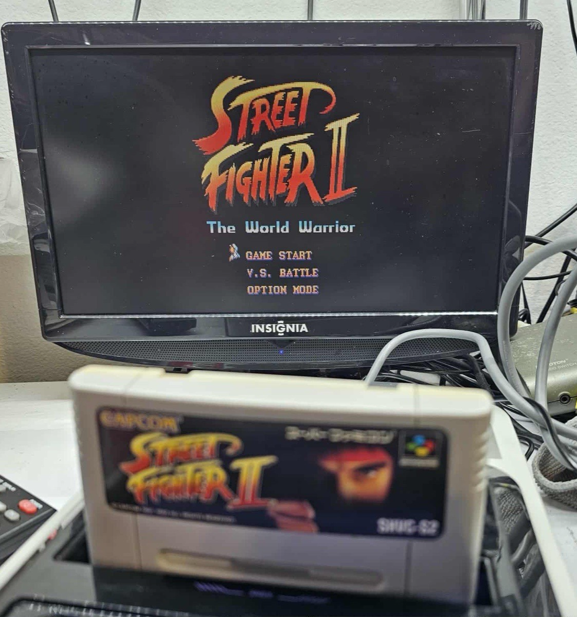 Street Fighter II: The World Warrior (Super Famicom, 1992) Game Cartridge