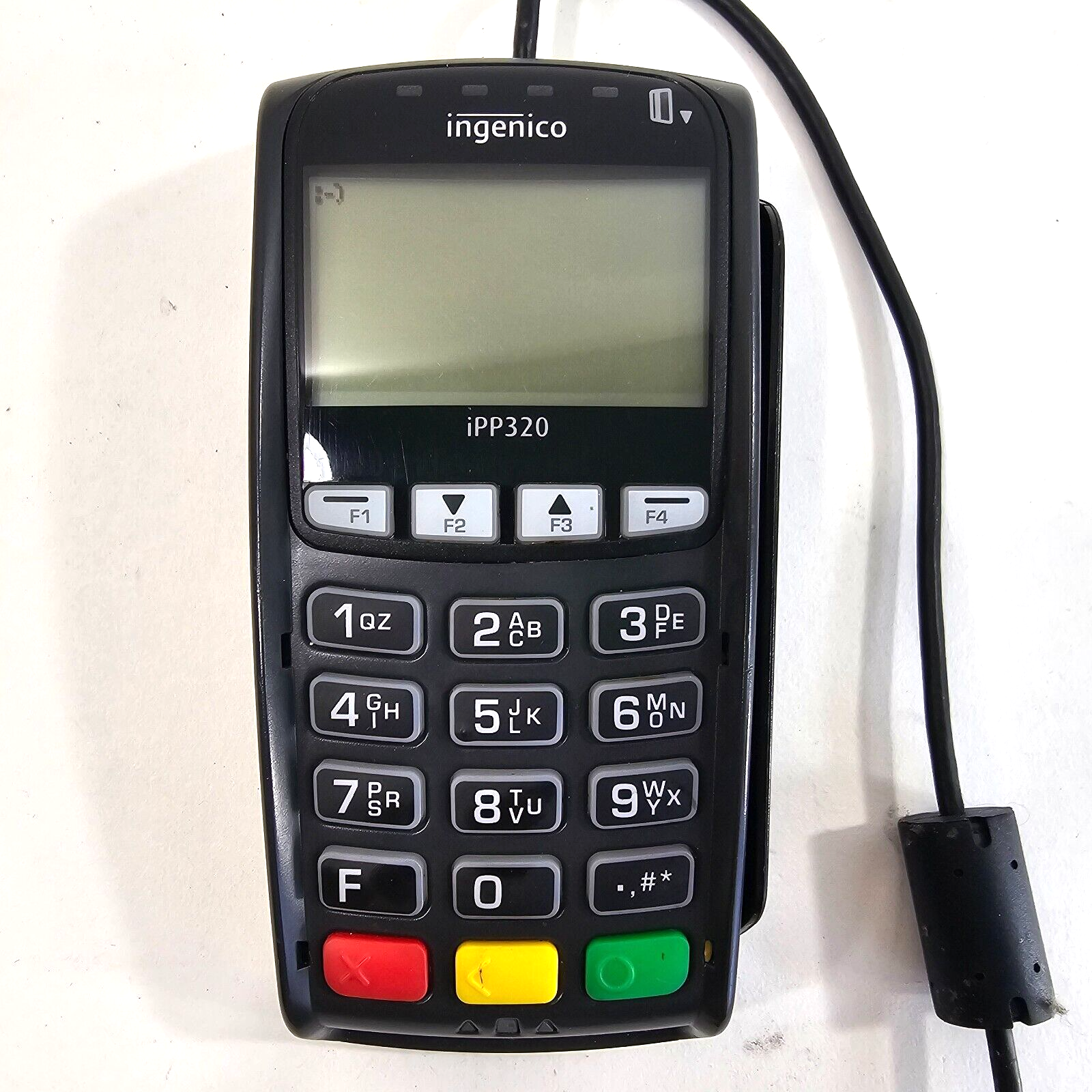 Ingenico iPP320 Payment Terminal with Power Supply and Connector Cable - Tested
