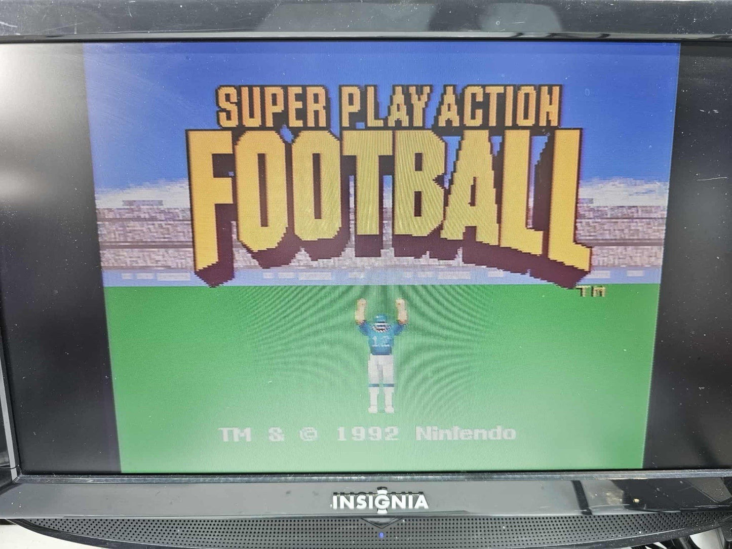 Super Play Action Football (Super Nintendo SNES, 1992) Game Cartridge - Tested