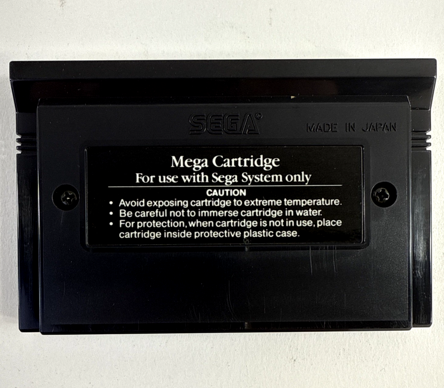 Space Harrier 3-D (Sega Master System, 1988) Game and Case - Tested and Working