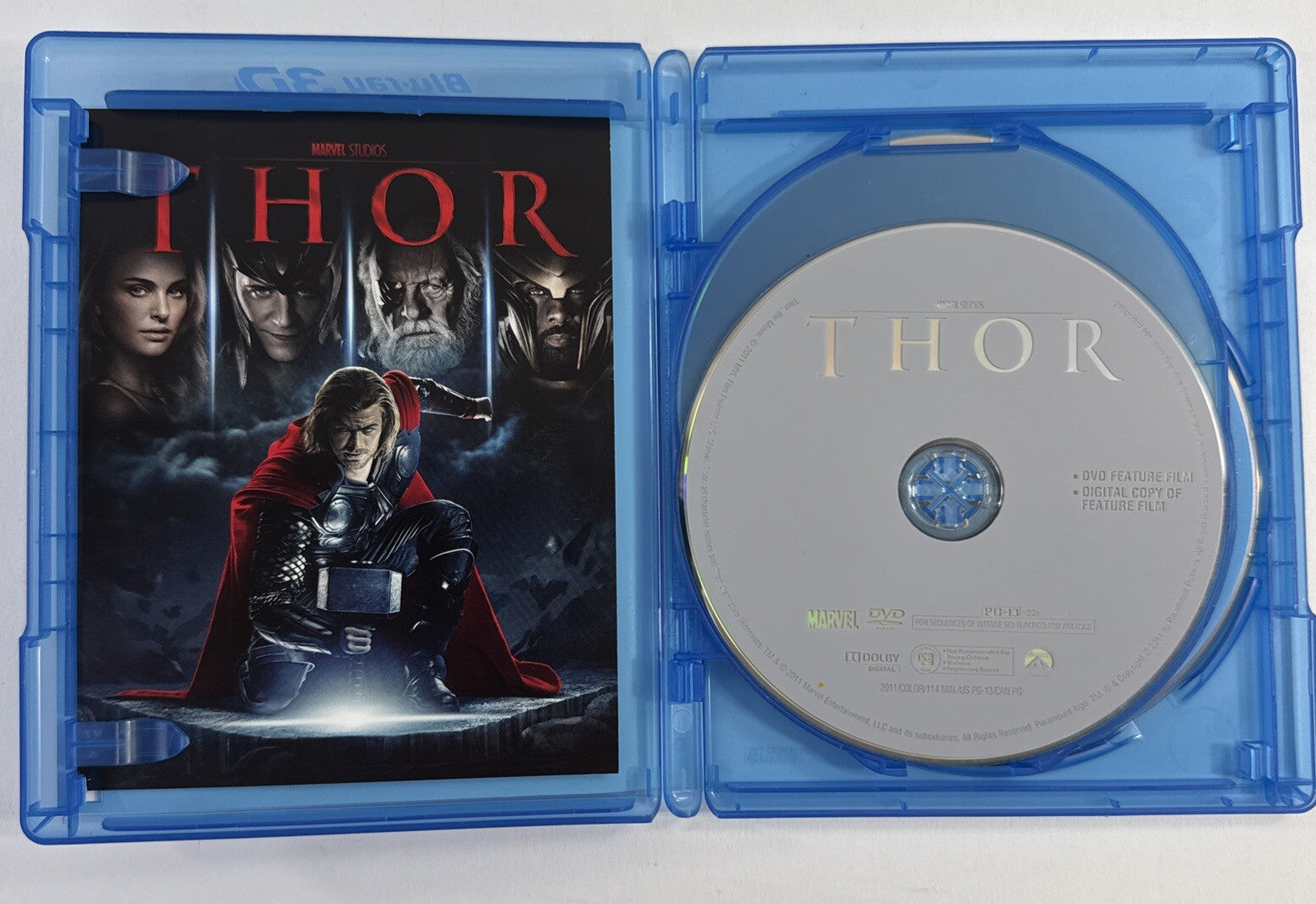 Thor Limited 3D Version (Blu-ray 3D, 2011)  - Tested And Working
