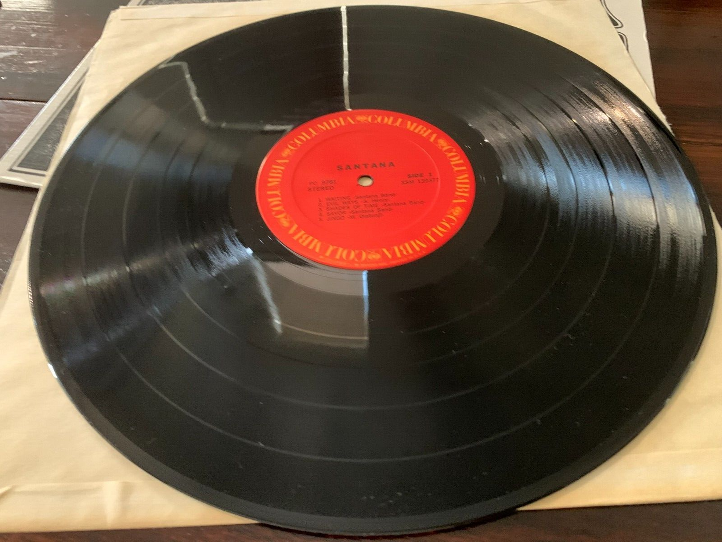Santana by Santana (Record, 1970 reprint) - Tested