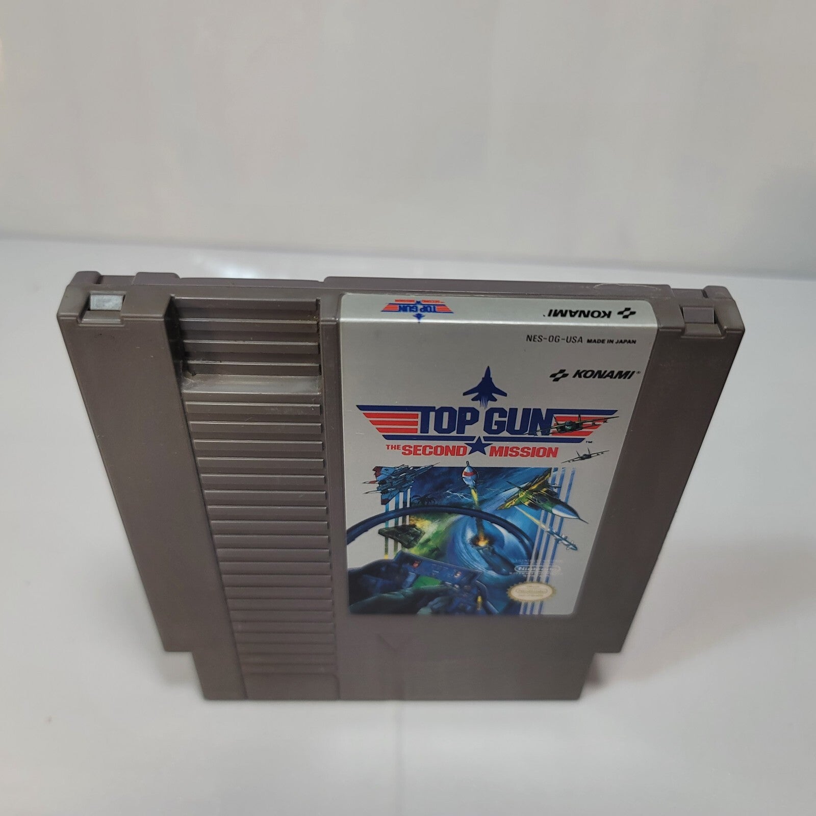 Top Gun: The Second Mission (Nintendo Entertainment System, 1985) Game Cartridge