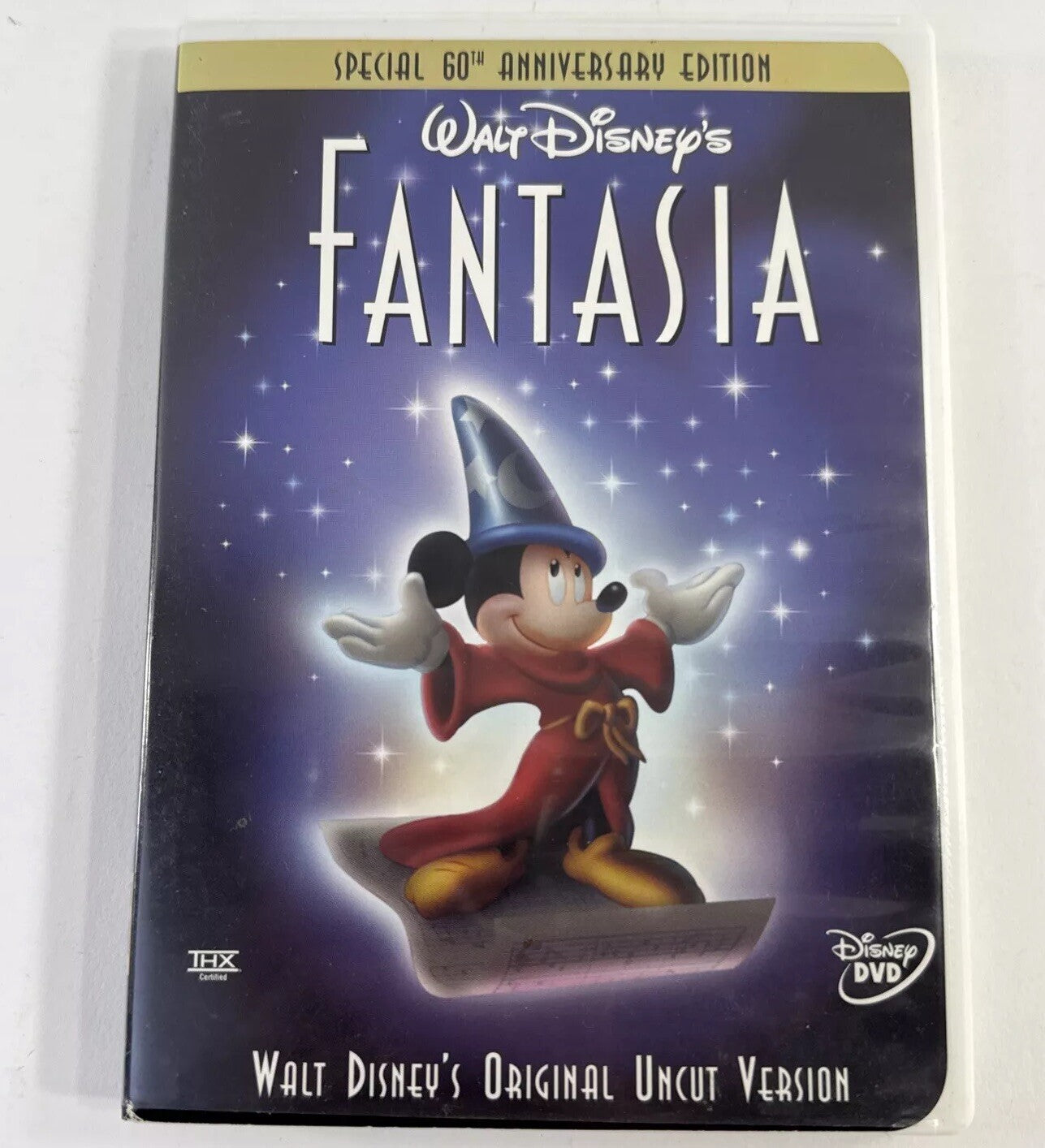 Fantasia Anthology (DVD, 2000, 3-Disc Set) Tested And Working