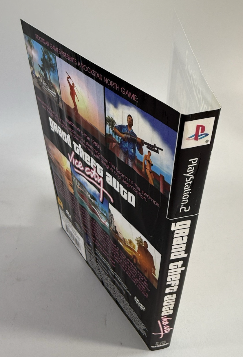 Grand Theft Auto: Vice City (PlayStation 2, 2002) Game Case Manual Poster - Read