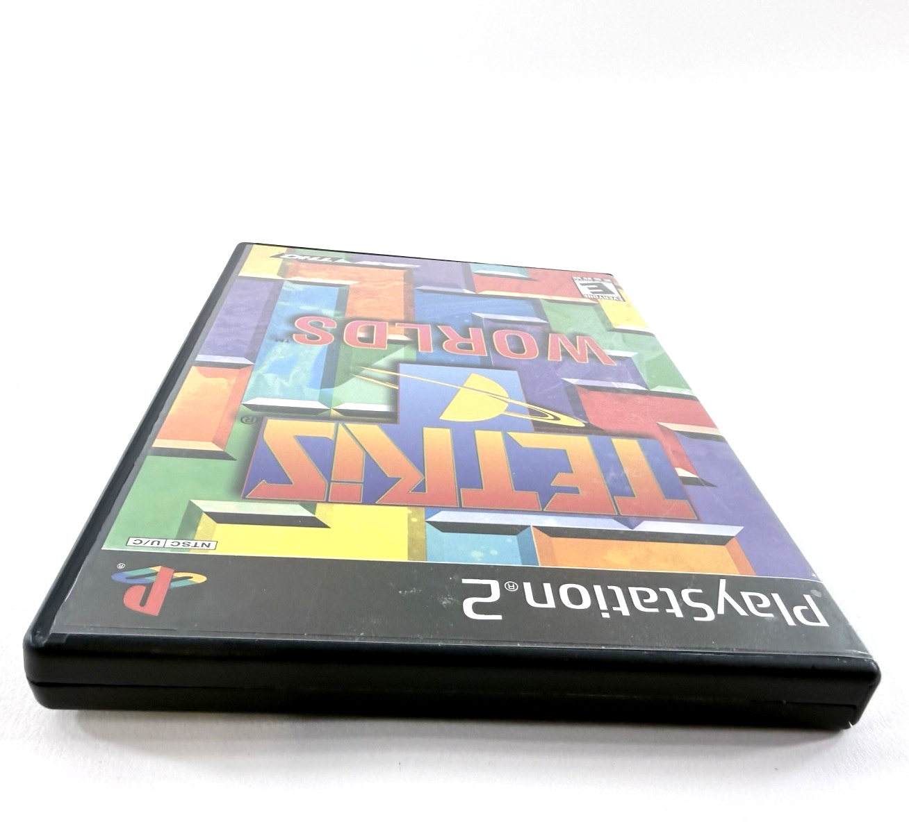 Tetris Worlds (Sony PlayStation 2, 2002) Game, Case, Manual - Tested and Working
