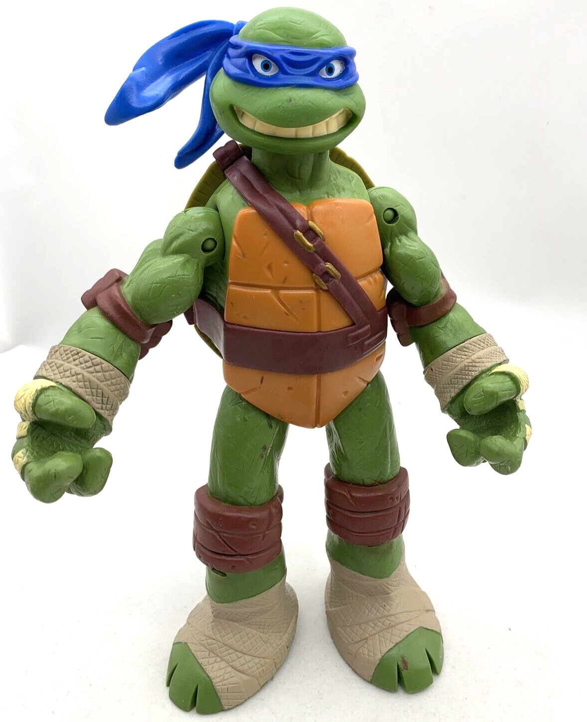 Viacom 2012 Playmates Teenage Mutant Ninja Turtles 10” Leonardo Action Figure