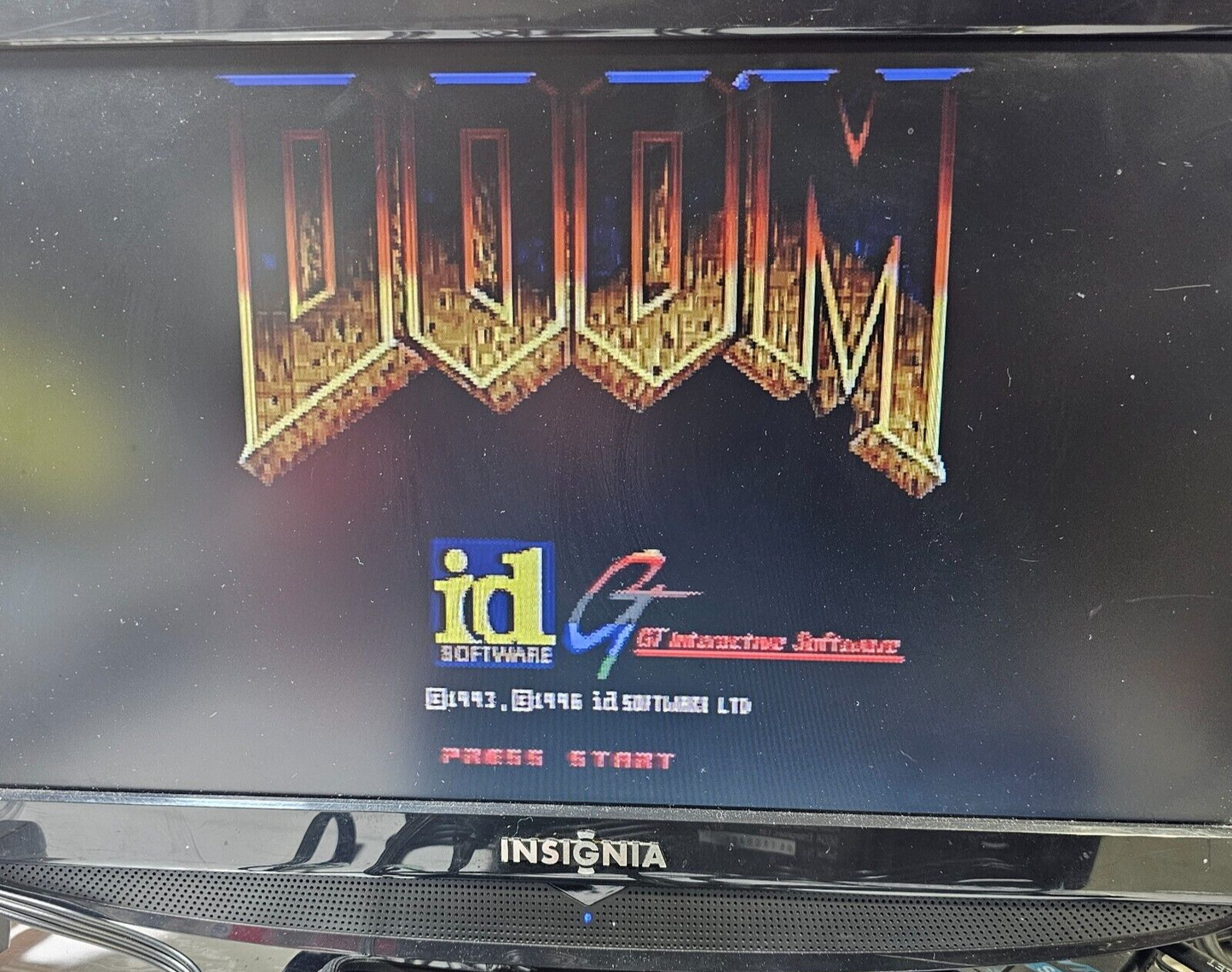 Doom (Sega Saturn, 1996) Game Disc - Tested and Working