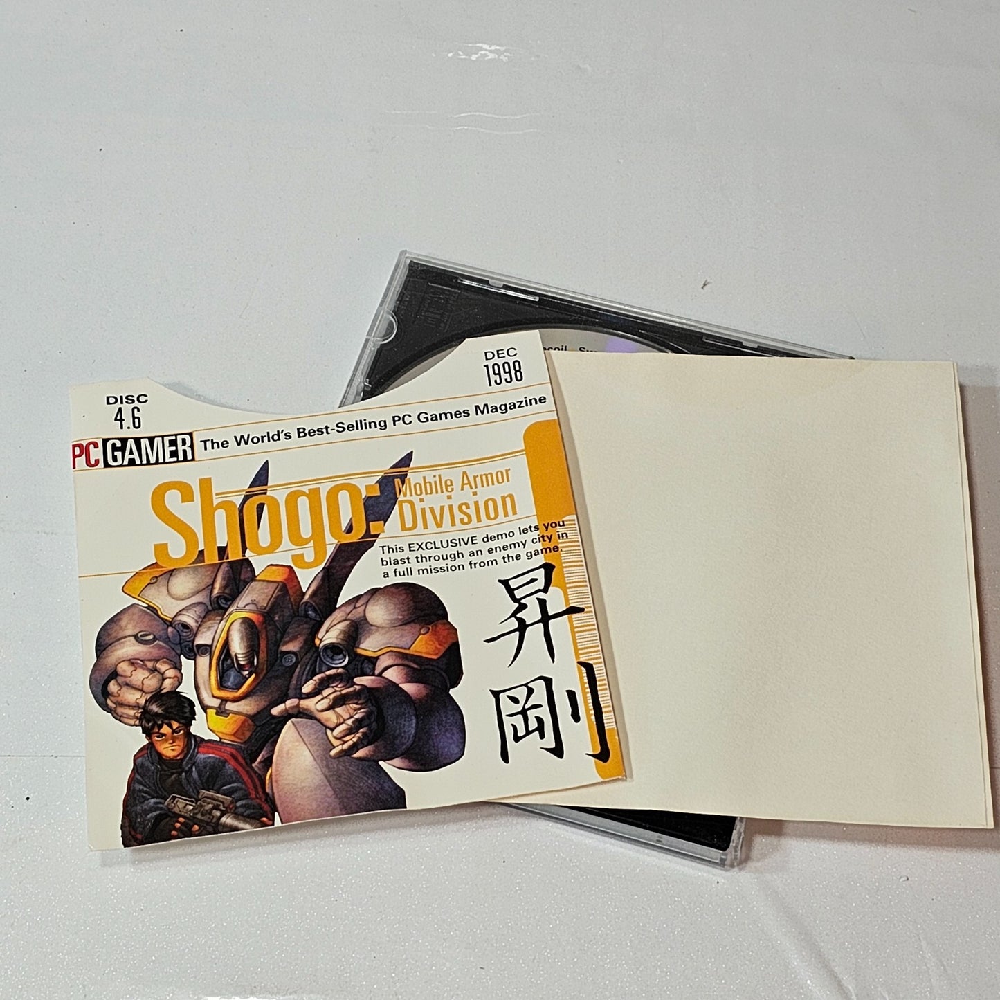 PC Gamer Demo Disc 4.6 - December 1998 Shogo Need for Speed + more