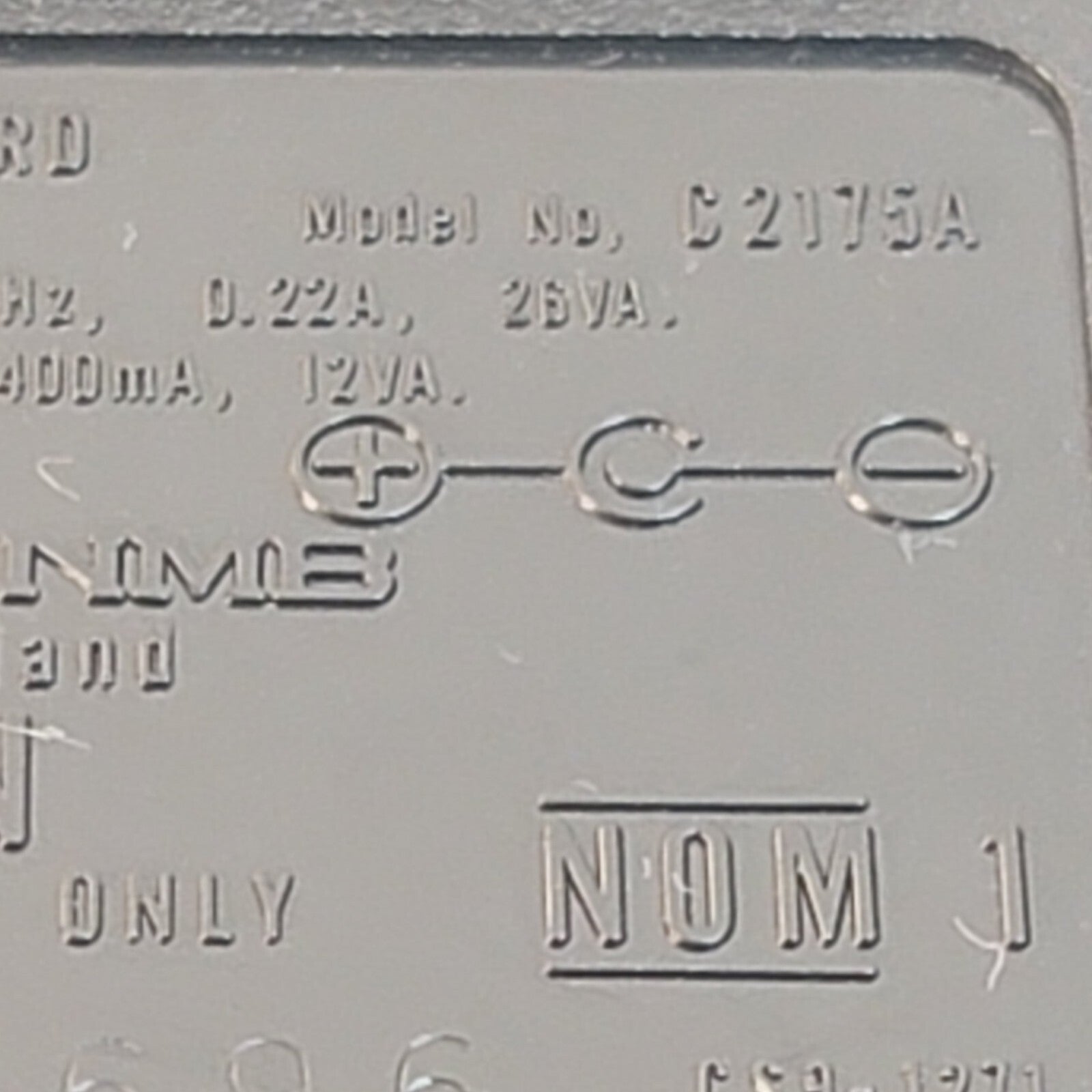 Original Hewlett Packard HP C2175A DeskJet Printer AC Power Adapter 9100-5124