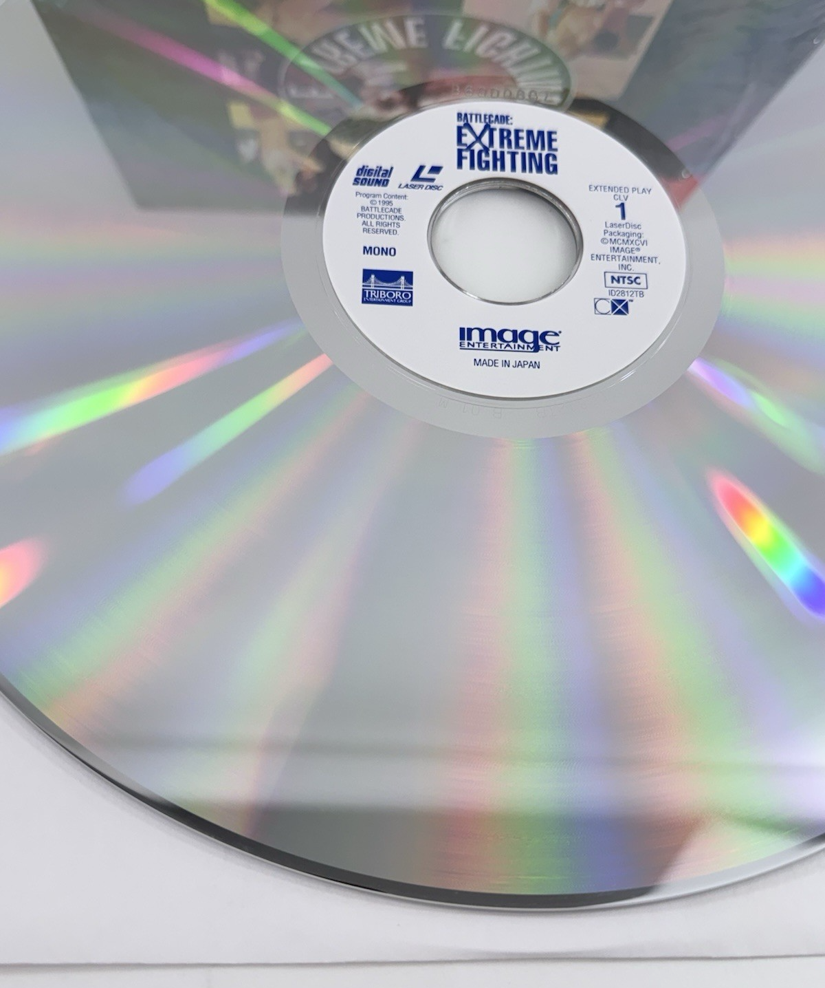 Battlecade Extreme Fighting (Laserdisc, 1995) Extended Play - Tested and Working