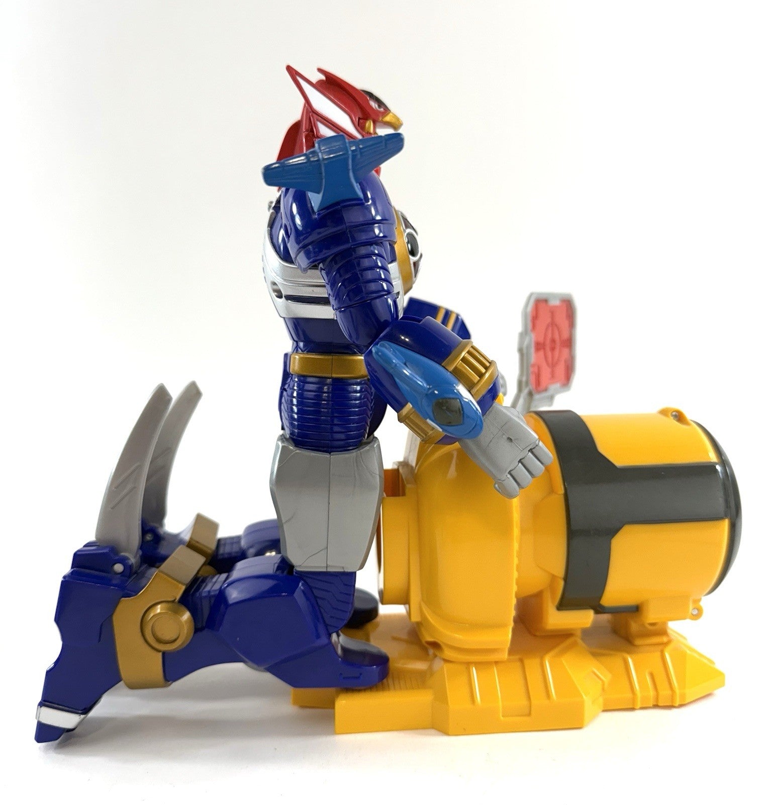 Bandai 2003 Power Rangers Ninja Storm 10" Lightning Megazord with Accessories