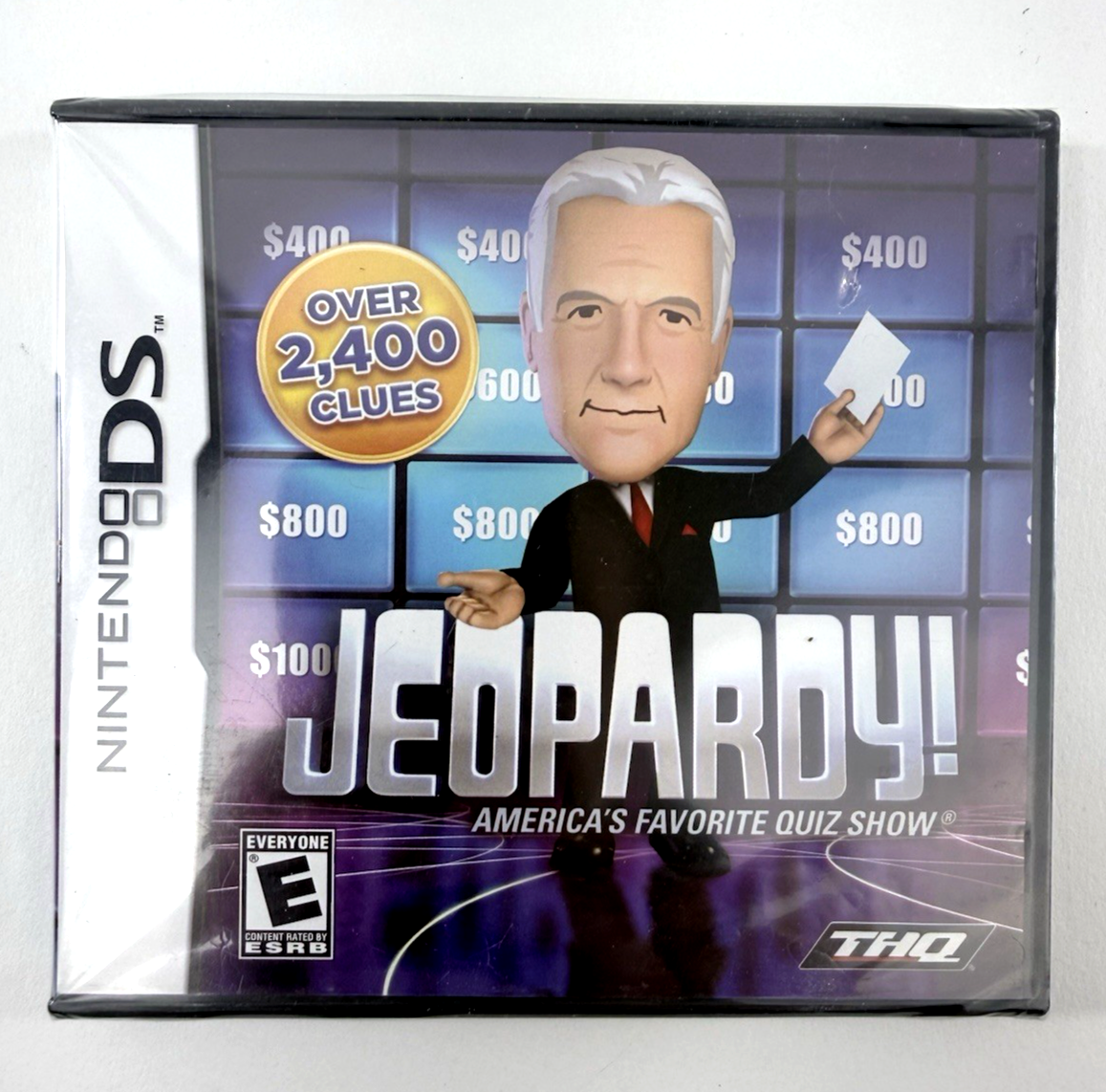 Jeopardy (Nintendo DS, 2010) New, Factory Sealed Alex Trebek Quiz Game