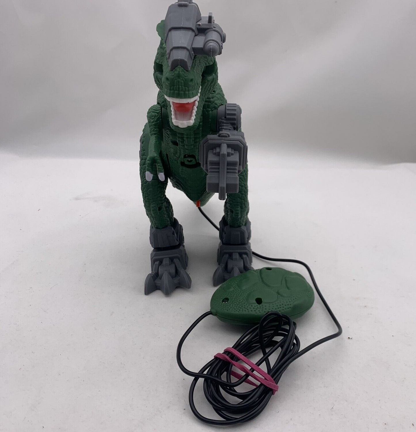 Battery Powered Walking 2 Dinosaurs  T-Rex Remote Control Toys Sound