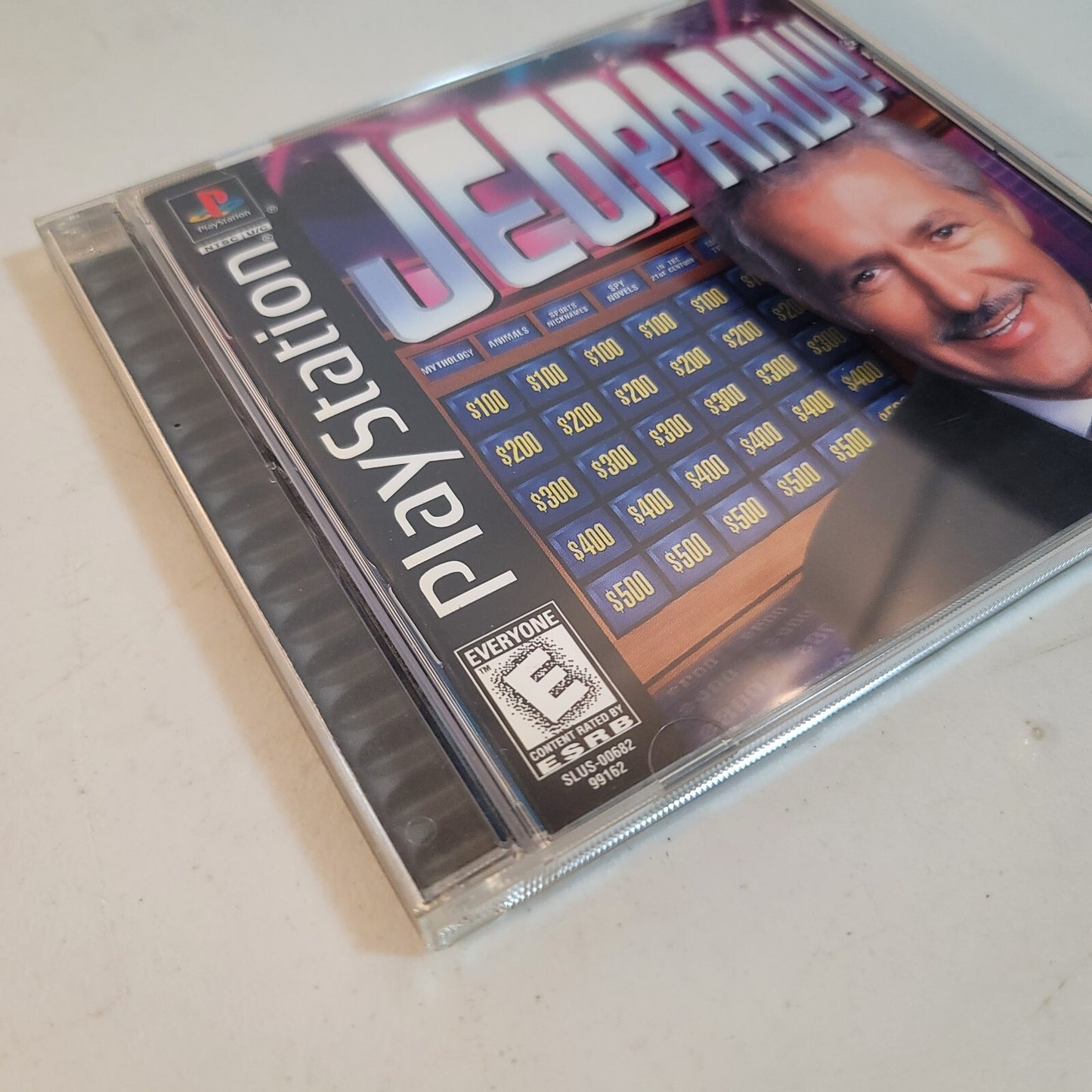 Jeopardy (Sony PlayStation 1, 1998) Game Case Manual - Tested and Working