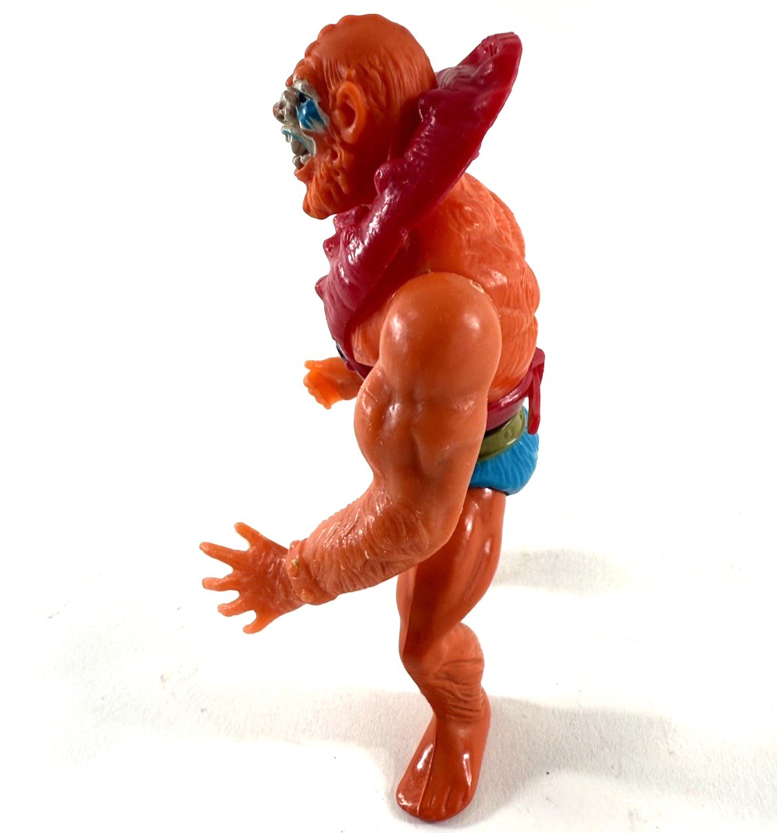 Mattel 1982 He-Man Masters of the Universe 6" Beast Man Figure with Harness
