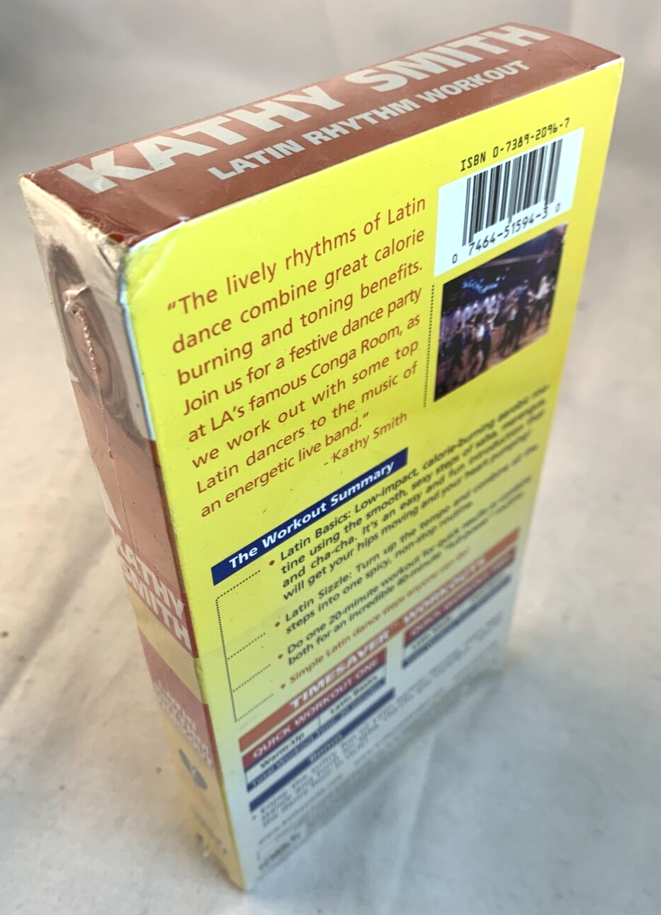 Kathy Smith - Latin Rhythm Workout (VHS, 1999) New, Factory Sealed
