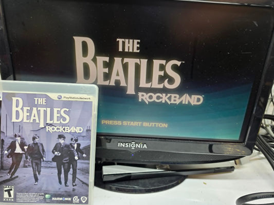 The Beatles: Rock Band (Sony PlayStation 3, 2009) Game, Case, Manual - Tested