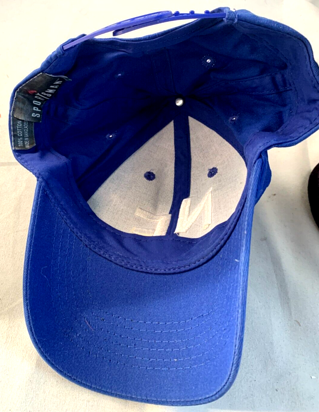 Sportsman Embroidered NF Blue One Size Snapback Hat Cap