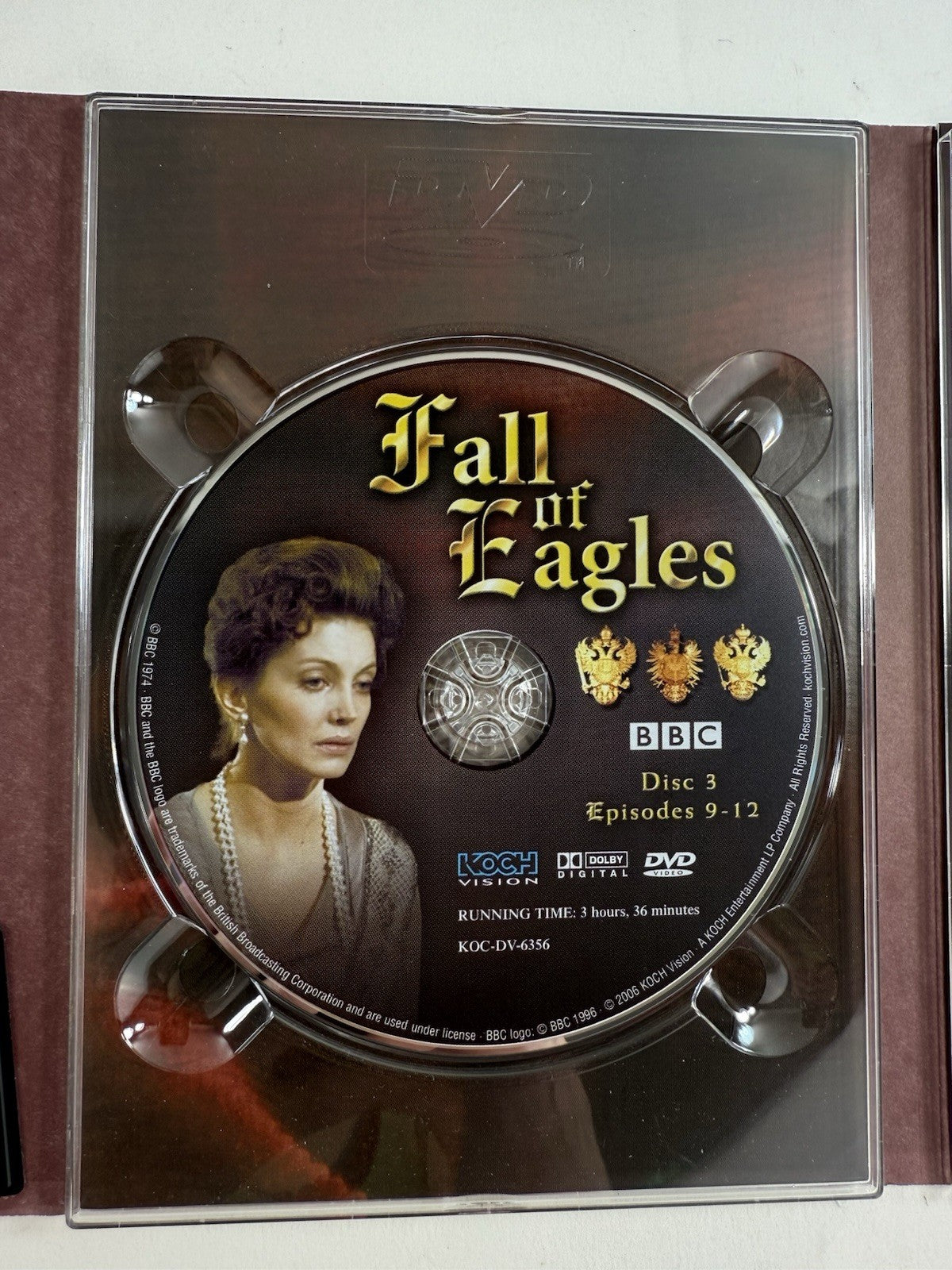 Fall of Eagles (DVD, 2006) Complete 1974 BBC Series 4-Disc Box Set - Tested