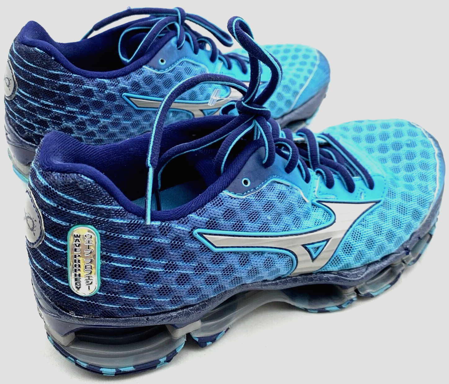 Mizuno Women’s Size W7 Wave Prophecy 4 Blue Running Shoes