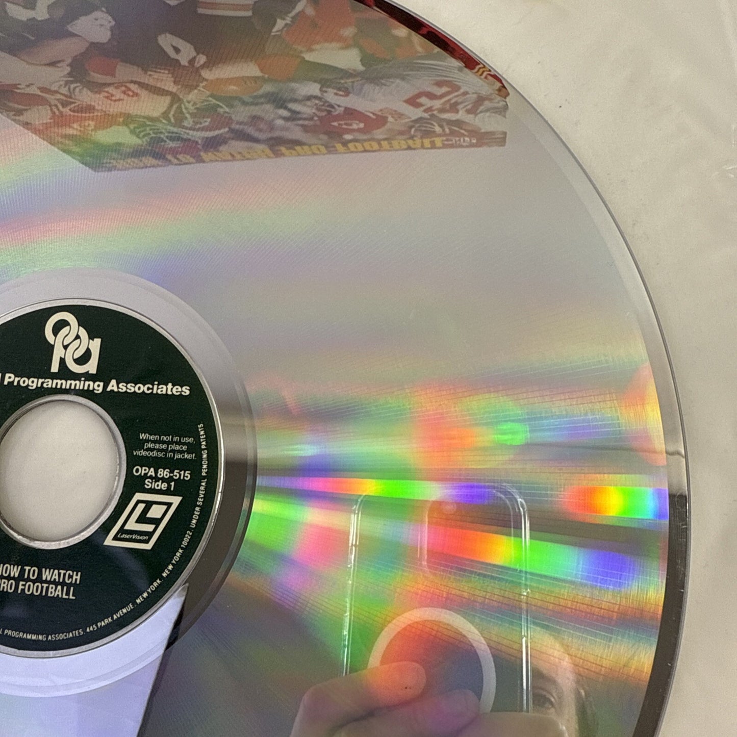 How to Watch Pro Football (Laserdisc, 1980) Tested and Working