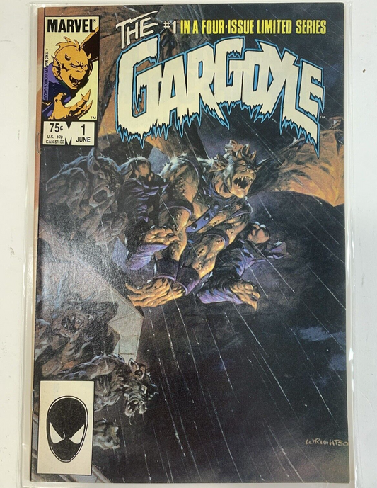 Marvel Comics 1985 Limited Series The Gargoyle #1 2 3 4 Full Set