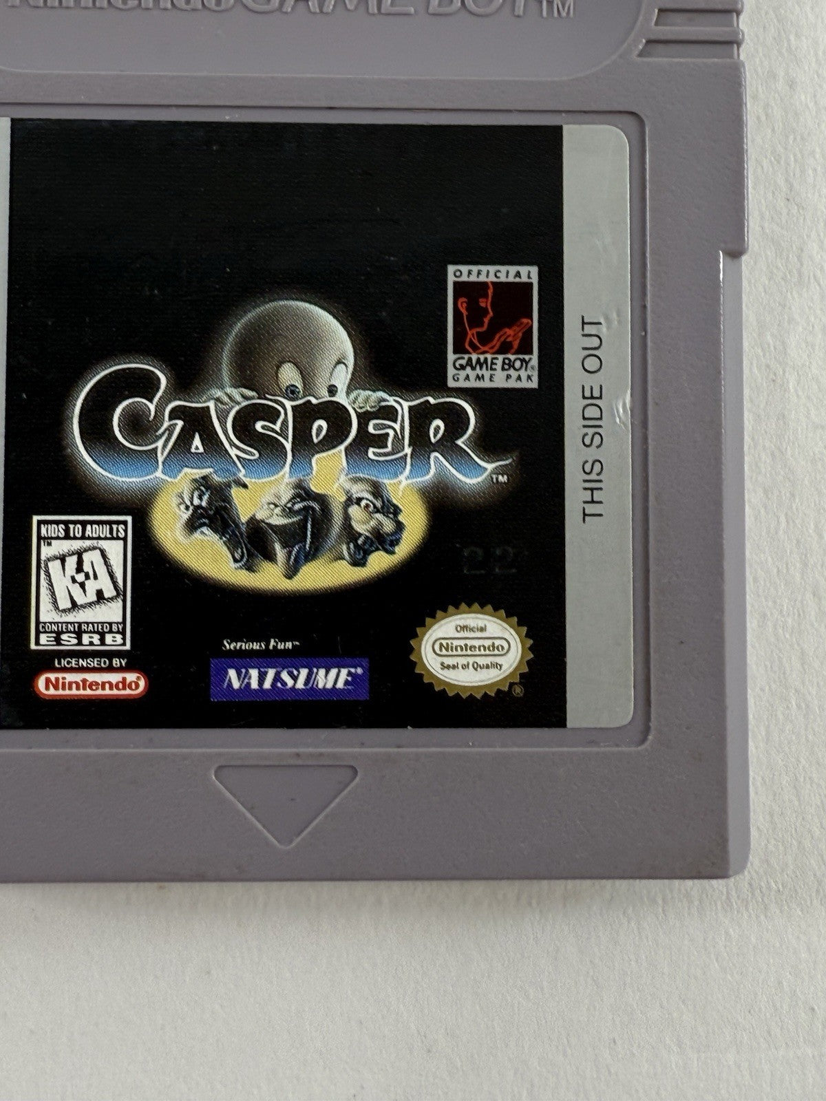 Casper (Nintendo GameBoy, 1995) Game Cartridge - Tested