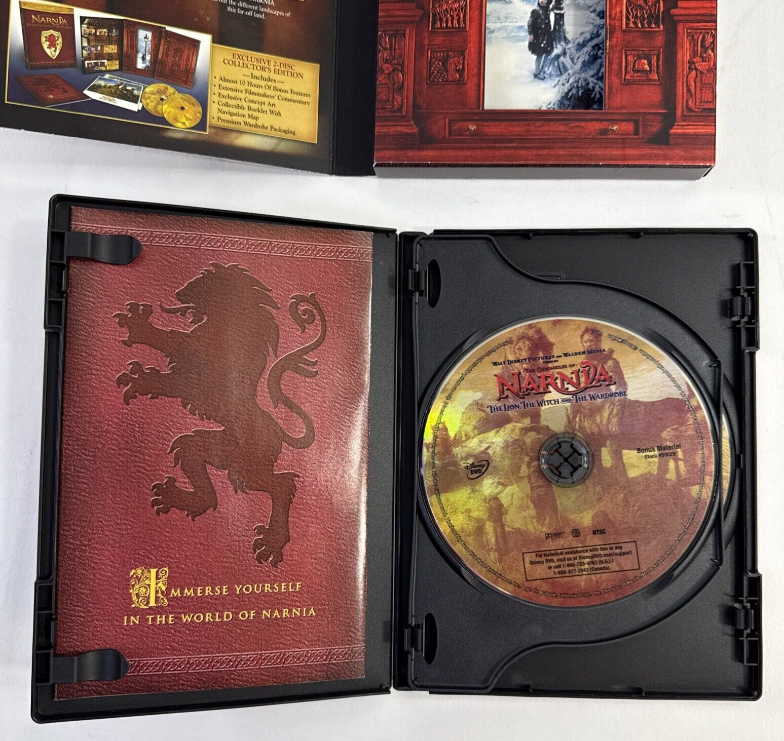 Chronicles of Narnia: Lion, the Witch & the Wardrobe (DVD Bundle) Prince Caspian