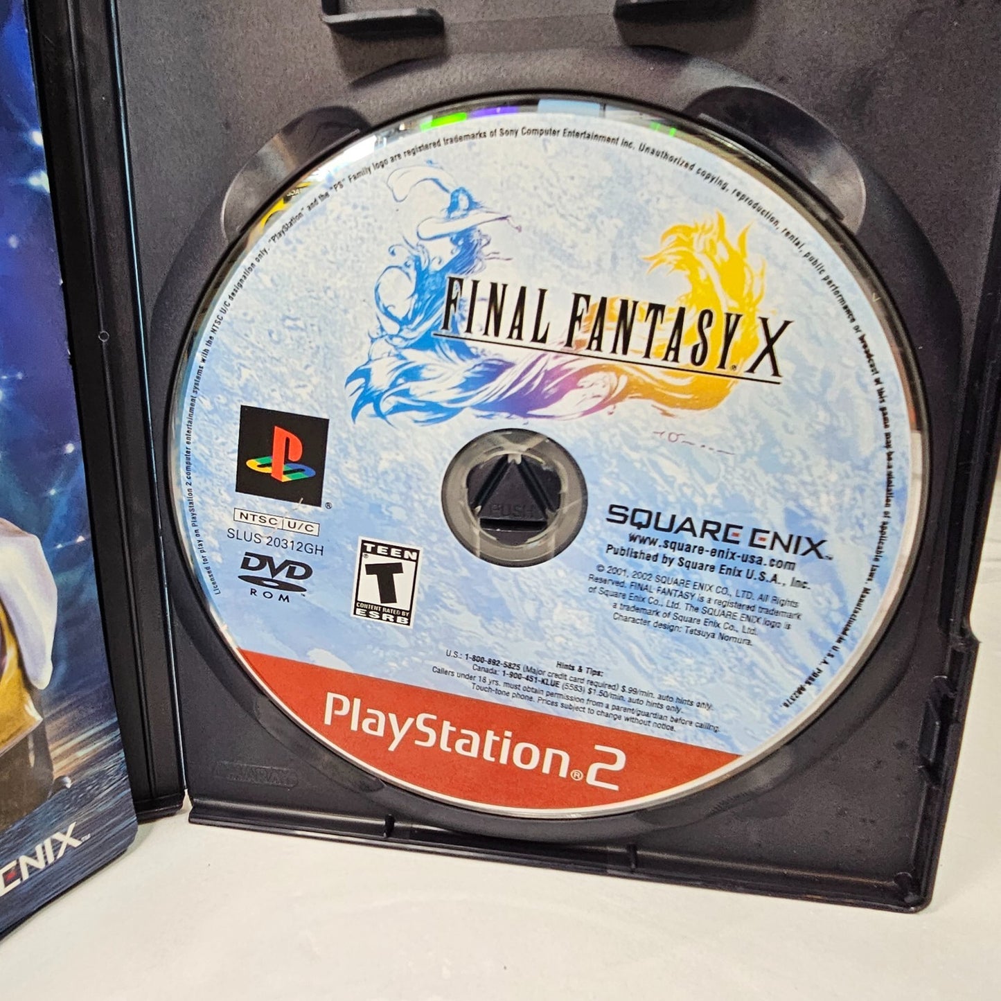 Final Fantasy X 10 Greatest Hits (Playstation 2, 2001) Game Case Manual Insert