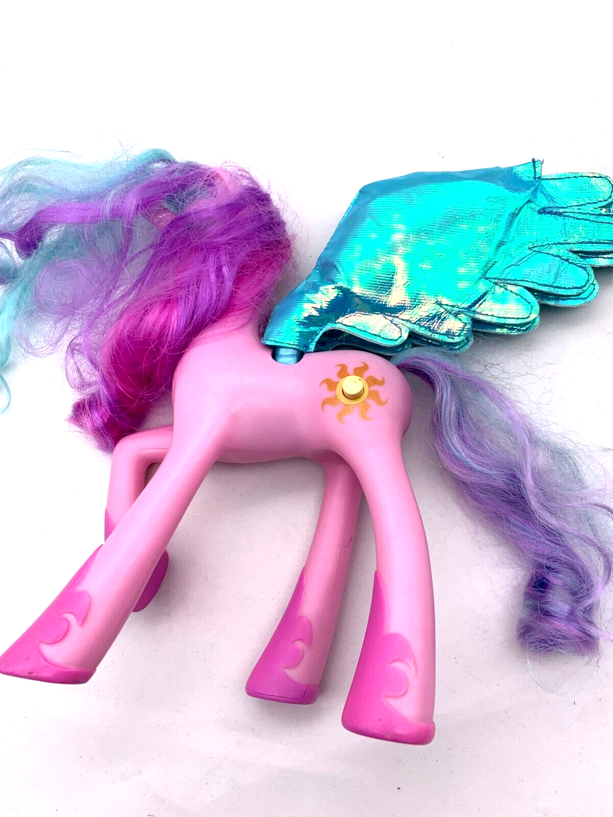 My Little Pony Friendship is Magic Princess Celestia Pink Lights Sounds Talking