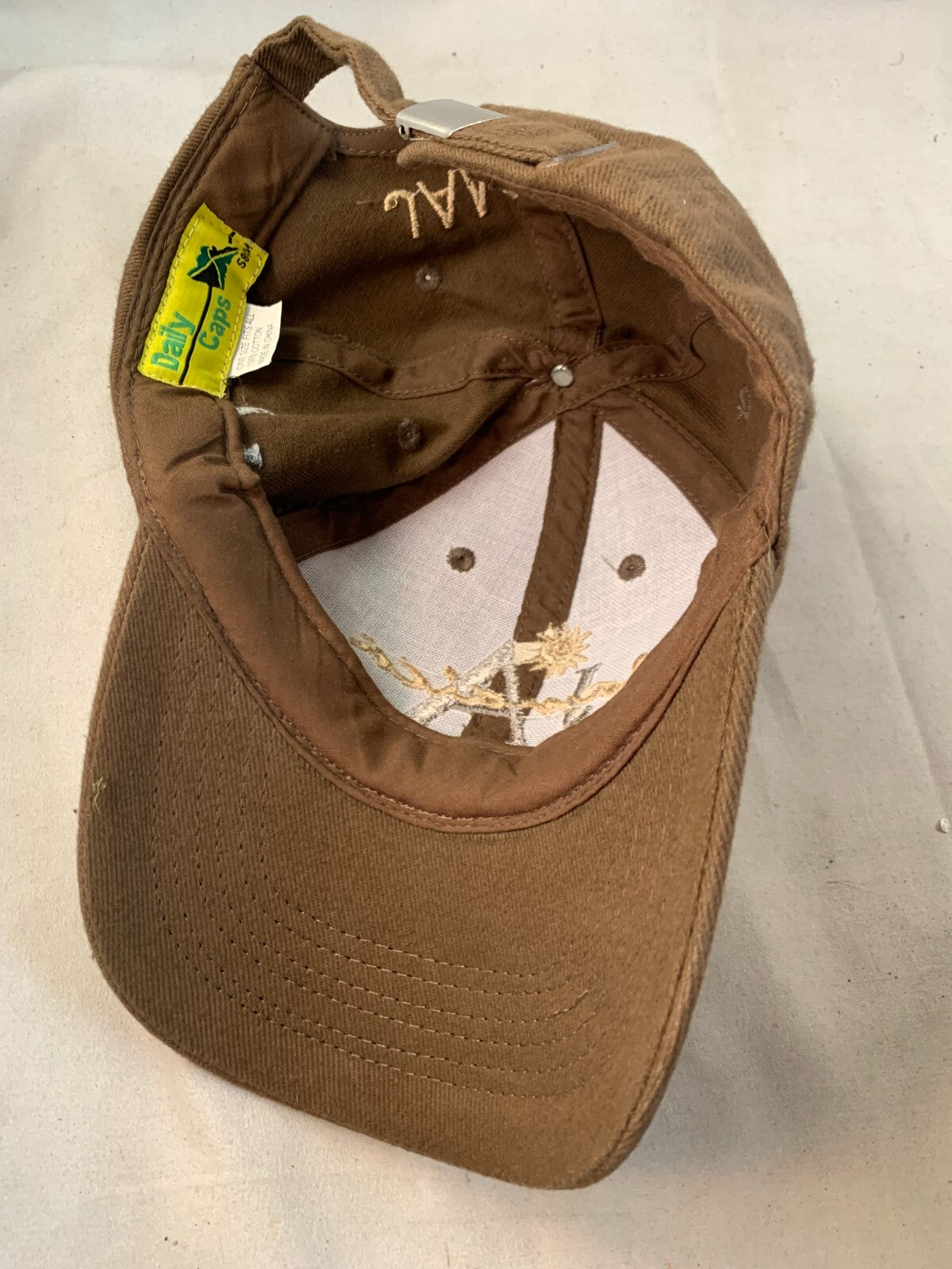 Jamaica Brown No Problem Adjustable Hat Cap