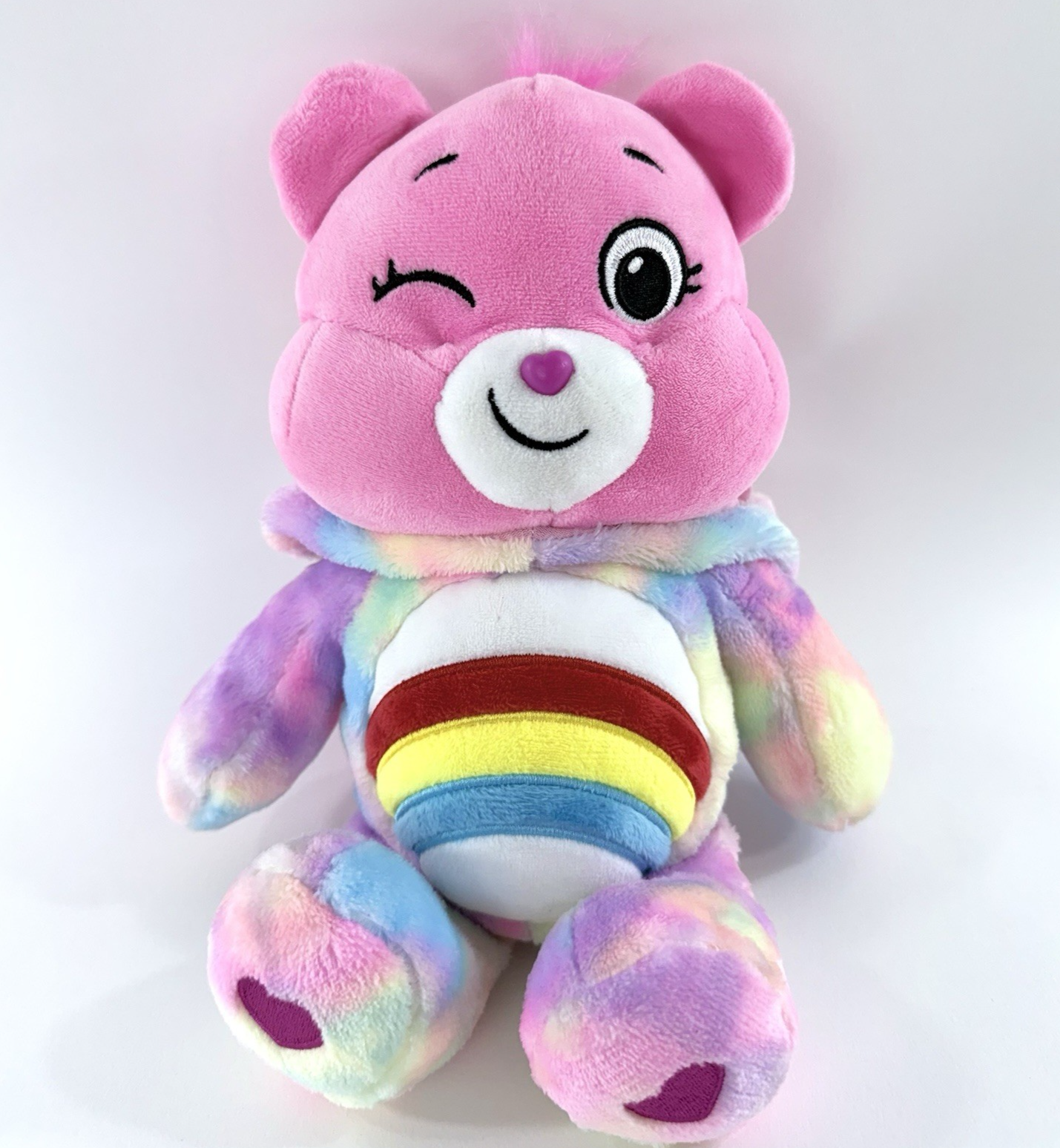 Big Fun 2021 Care Bears Hoodie Friends 12” Cheer Bear Unicorn Plush