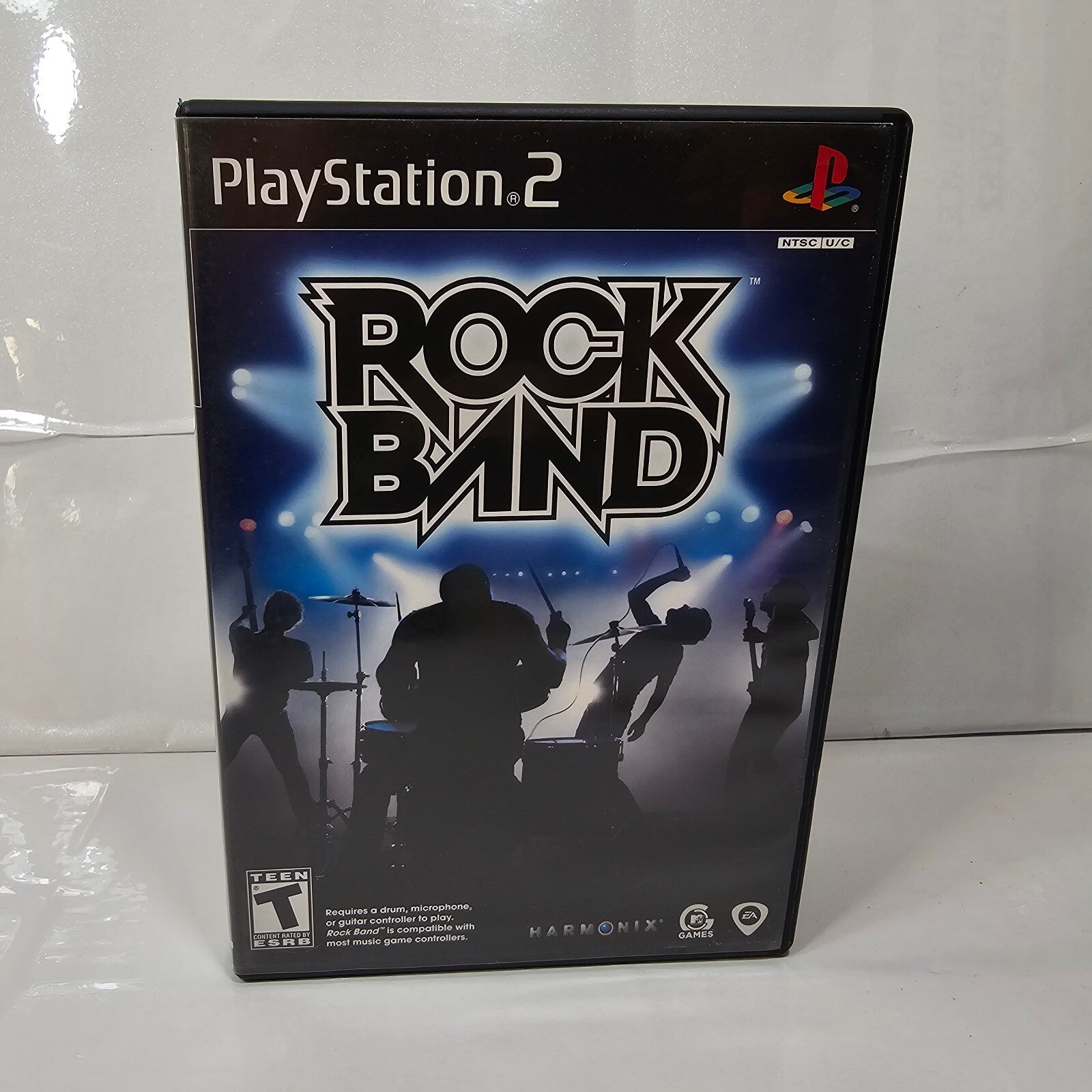 Rock Band Game (PlayStation 2, ) Game Case Manual CIB