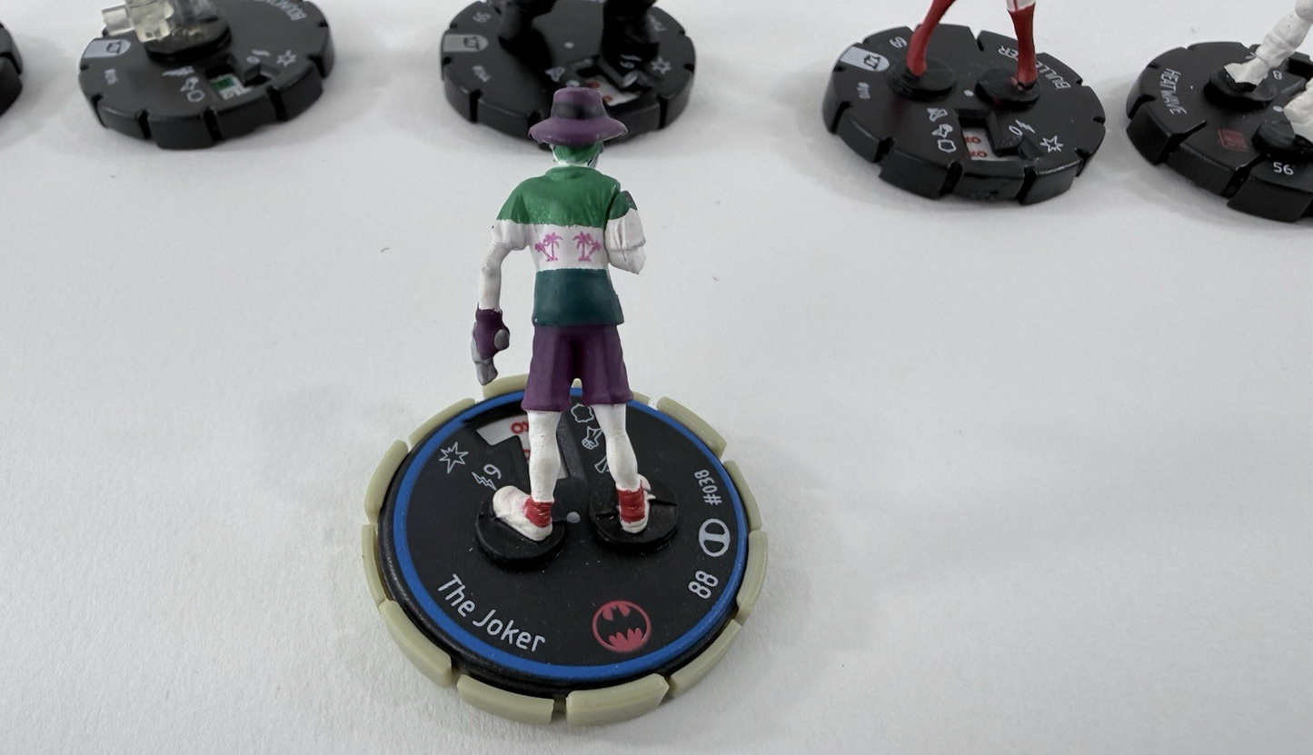 DC 2007 HeroClix Justice League Booster Pack (Set of 5+1) w/Box, Cards, Token