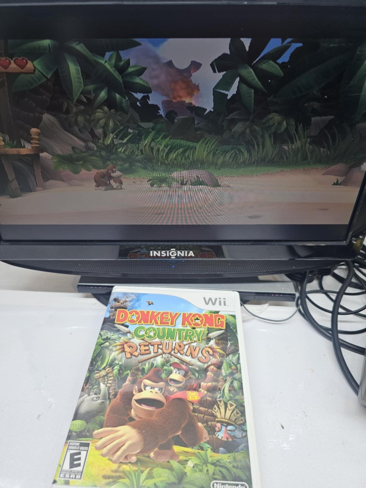 Donkey Kong Country Returns (Nintendo Wii, 2010) Game Case Manual - Tested