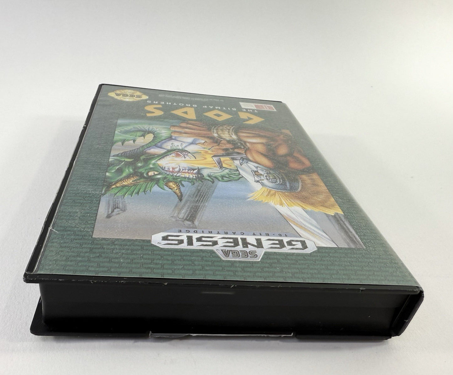 Gods (Sega Genesis, 1992) Replacement Game Case and Cover Art Only - No Game