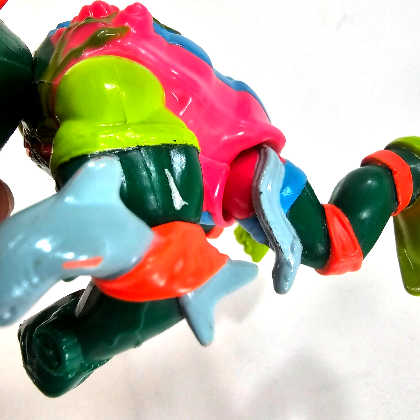 Playmates 1990 Teenage Mutant Ninja Turtles Mike the Sewer Surfer Action Figure