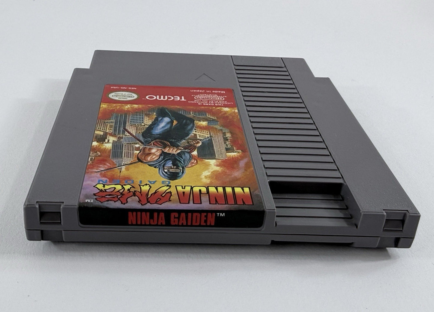 Ninja Gaiden (Nintendo Entertainment System, 1989) Game Cartridge - Tested