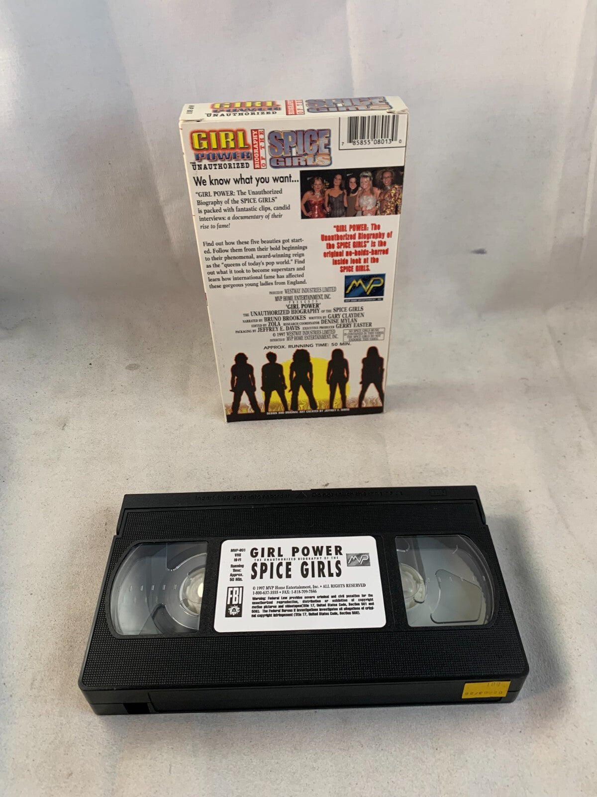 Girl Power: The Unauthorized Biography of the Spice Girls (VHS, 1997)