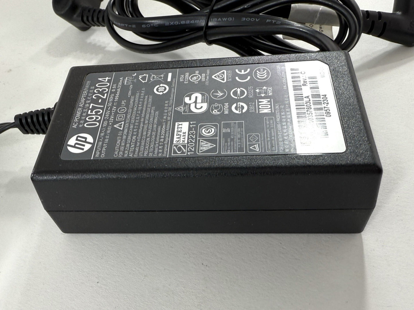 HP 0957-2304 32V AC Adapter with Power Cord for HP OfficeJet - Tested