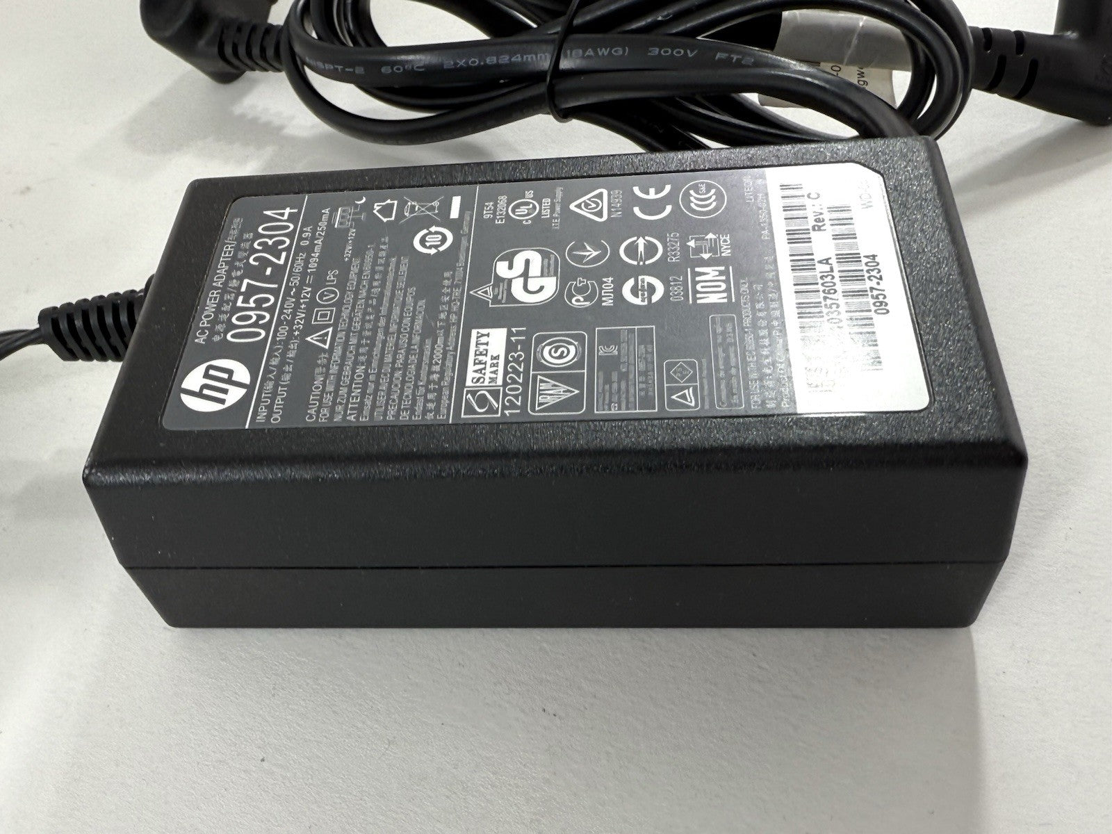 HP 0957-2304 32V AC Adapter with Power Cord for HP OfficeJet - Tested