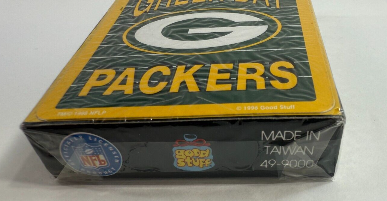 NFC Green Bay Packers Collectible Playing Cards (1998, Good Stuff ) New