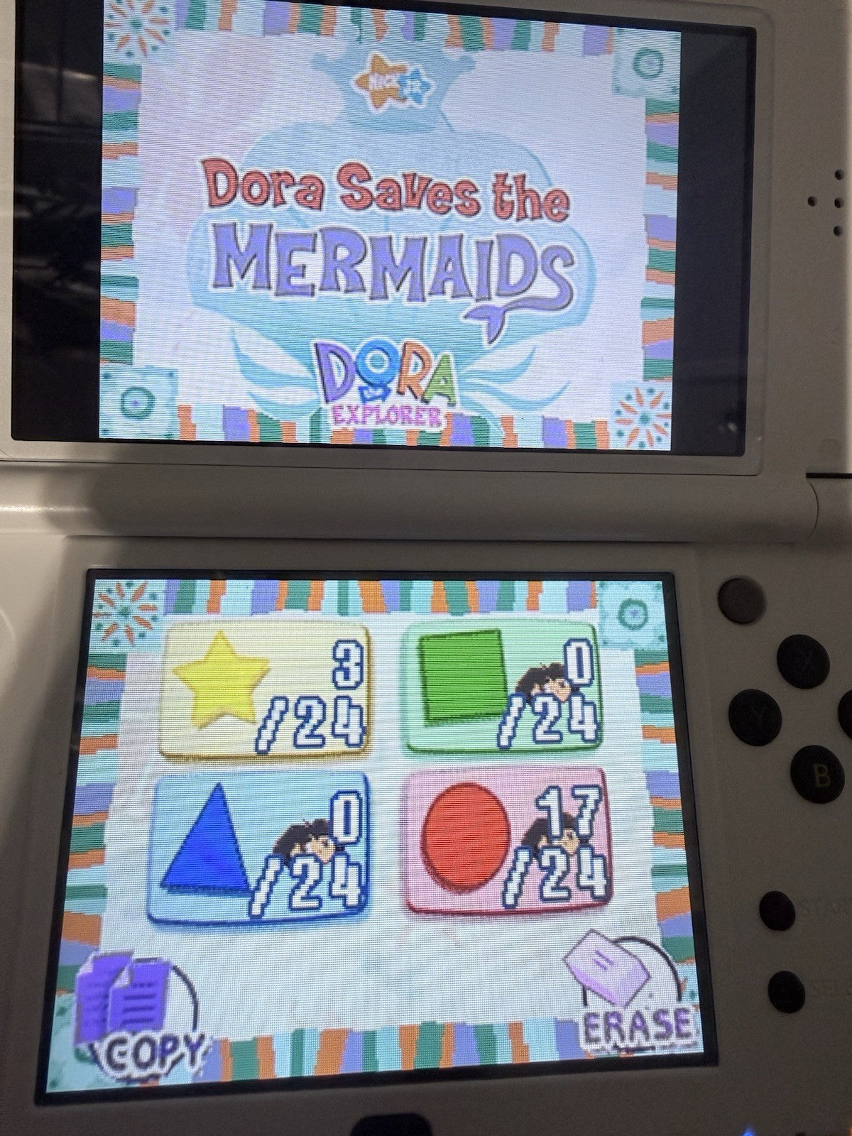 Dora Saves the Mermaids & Diego: The Great Dinosaur Rescue (Nintendo DS Games)