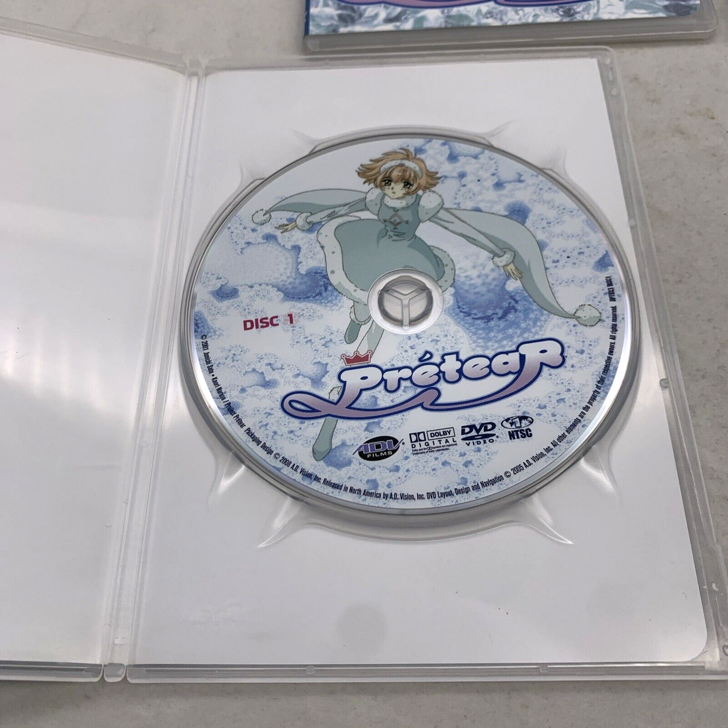 Prétear - Complete Series Box Set (DVD, 2001, 3-Disc Set) Tested and Working